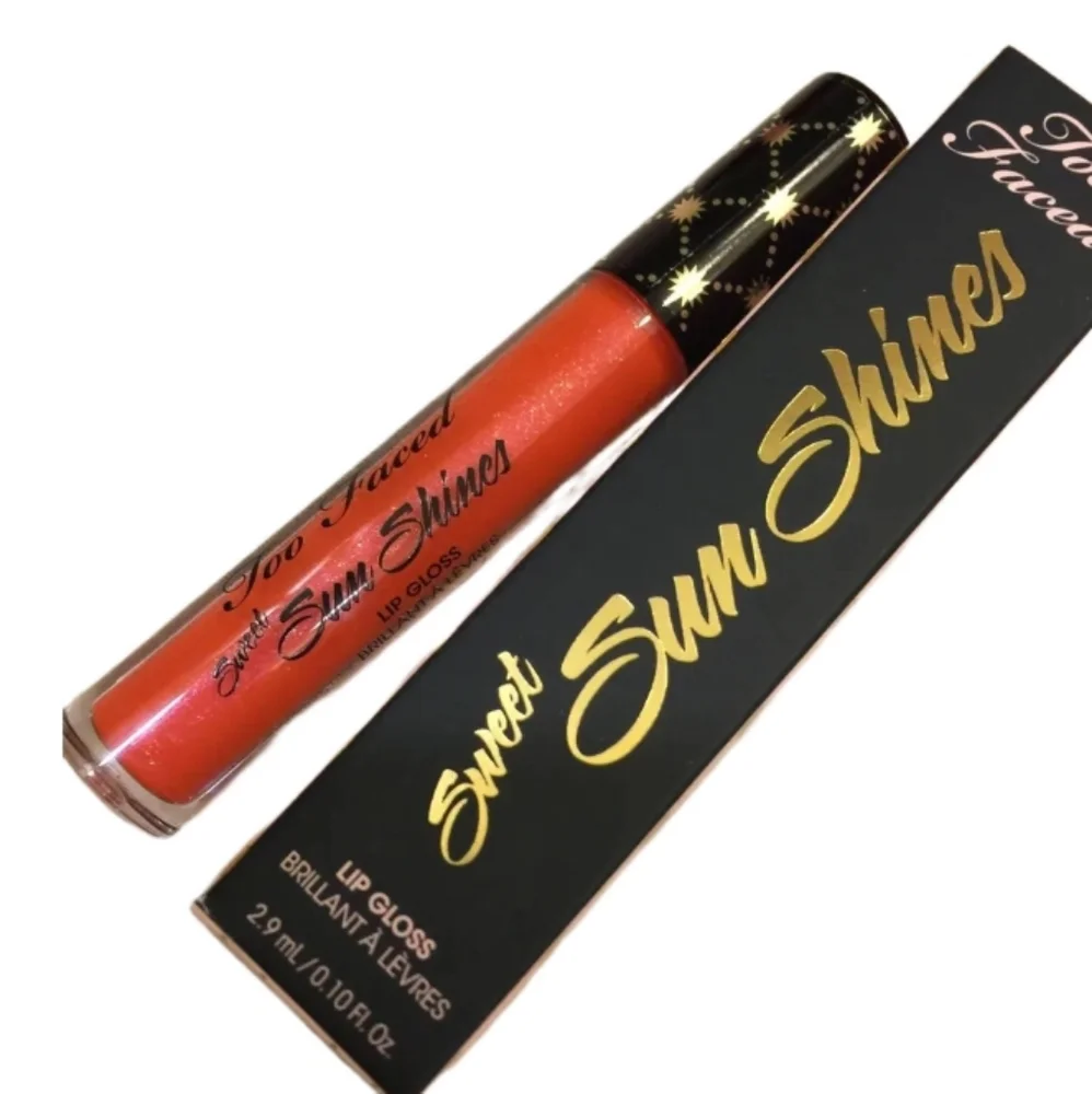 ❇️🧚‍♀️PAPAYA SLUSHIE Too Faced RARE Sweet Sun Shines Lip Gloss NWT